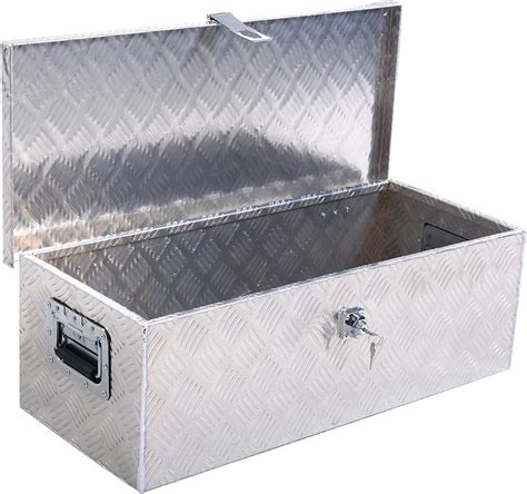 metal storage box for trailer|aluminum flatbed trailer storage boxes.